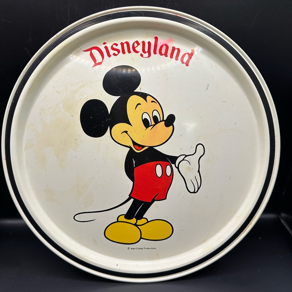 Vintage circa 1972 Disneyland Tray